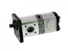 Imagen 0517665307 Bosch Rexroth bomba hidráulica doble de engranajes con eje estriado 9 dientes