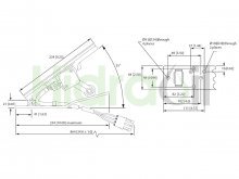 Thumbnail of 791681N Danfoss pedal KEPA14161 K13566 unidireccional