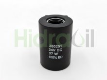 Thumbnail of 280251 Bobina solenoide 24V DC 27 W para electroválvulas de cartucho