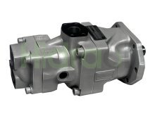 Imagen M4DC 088 075 3N00 B104 Denison Parker Motor hidráulico doble de paletas 91 y 80 cm3 eje estriado z14 SAE-C