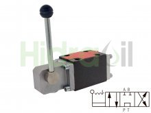 Imagen RPR3-063C15/A1 Argo Hytos válvula direccional NG6 accionamiento manual y enclavamientos