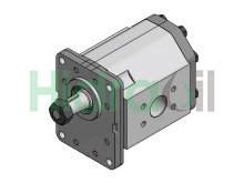 Imagen 1PLC175DA01M Roquet Bomba hidráulica de engranajes Cilindrada 116.6 cm3